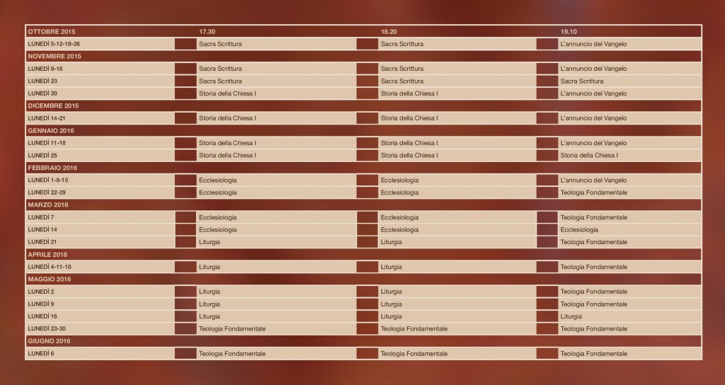 calendario scuola teologia 2015