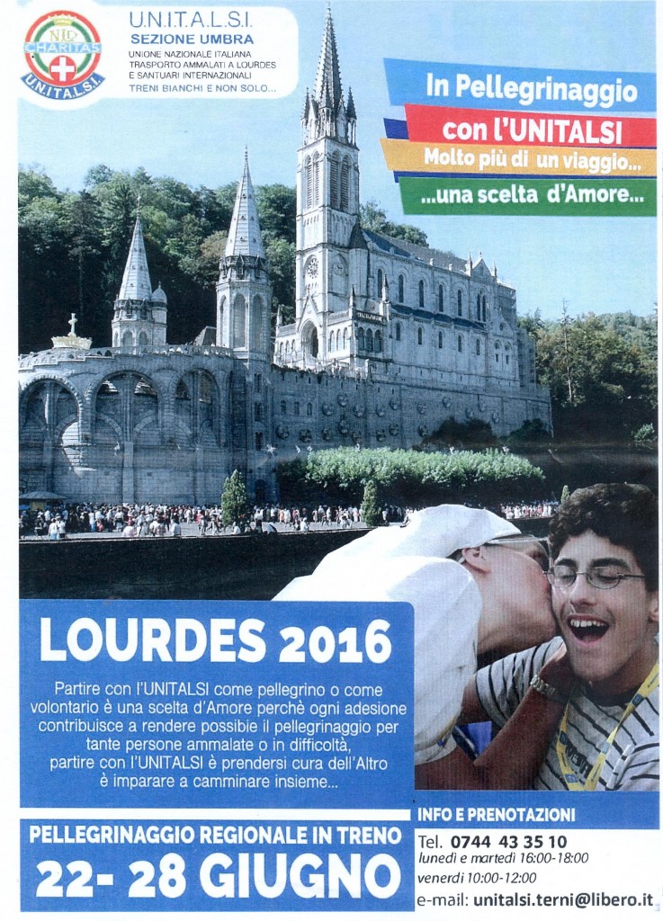 unitalsi lourdes 2016