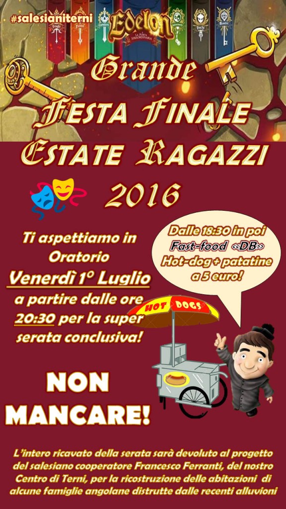 serata finale ER 2016