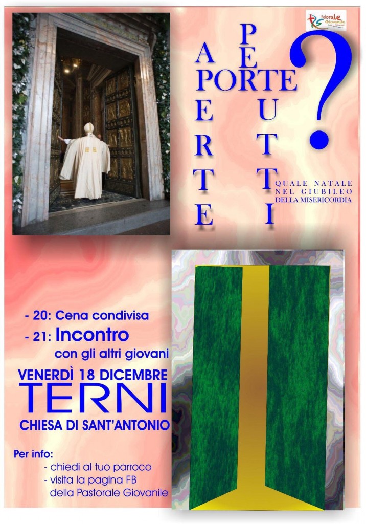 incontro giovani 18 dicembre