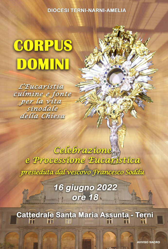 Messa Corpus Domini 2022 Cattedrale di Terni